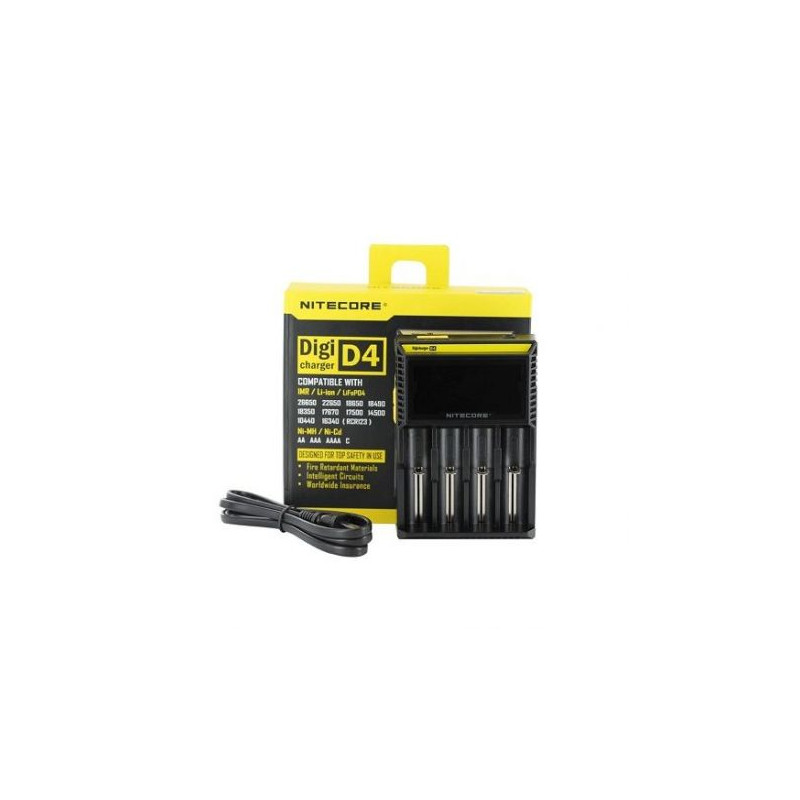 NiteCore D4 oplader
