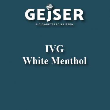 IVG - White Menthol (Aroma Shot) pris: 69.95 