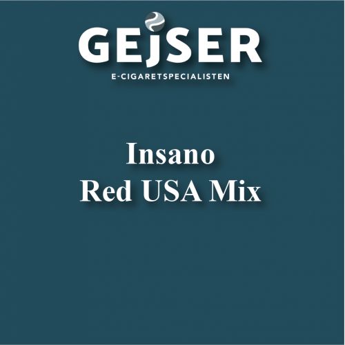 Insano - Red USA Mix - Dampklar E-væske - GEjSER
