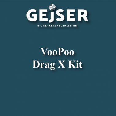 VooPoo - Drag X Kit pris: 549.95 