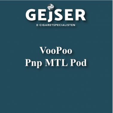 VooPoo - PnP MTL Pod (2 paks) pris: 119.95 