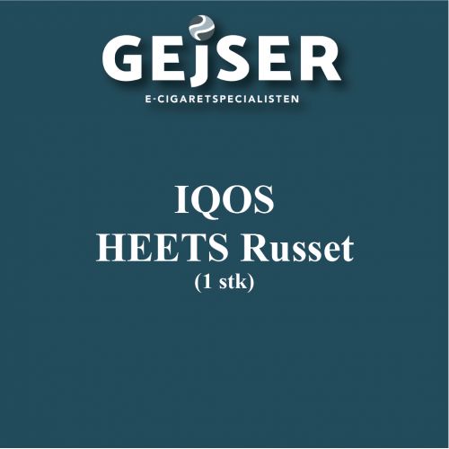 IQOS - HEETS Russet (1 stk) pris: 50 