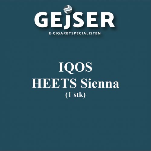 IQOS - HEETS Sienna (1 stk) pris: 50 