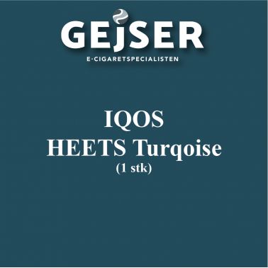 IQOS - HEETS Turqoise (1 stk) pris: 50 