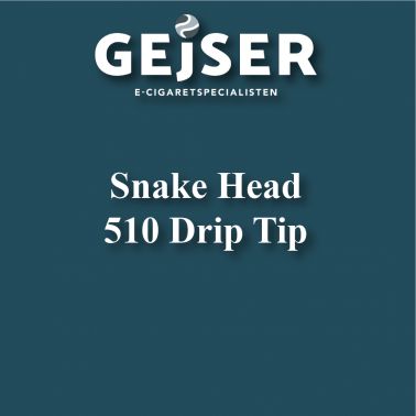 Snake Head 510 Drip Tip pris: 19.95 