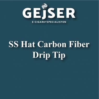SS hat Carbon Fiber Drip Tip pris: 19.95 