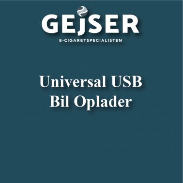 Universal USB Bil oplader til e-cig pris: 29.95 