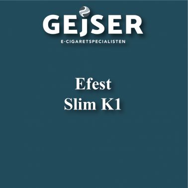 Efest - Slim K1 pris: 79.95 