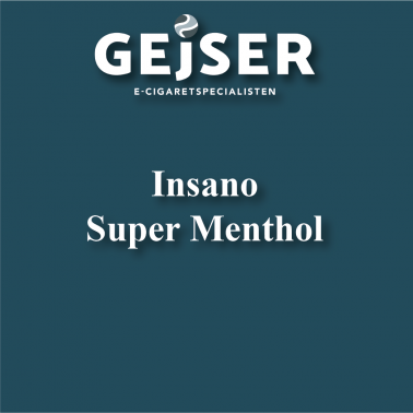 Insano - Super Menthol pris: 52.95 