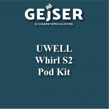 UWELL - Whirl S2 Pod Kit pris: 310 