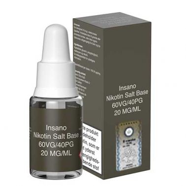 Insano - 10ml. Nikotin Salt - 20MG pris: 62 