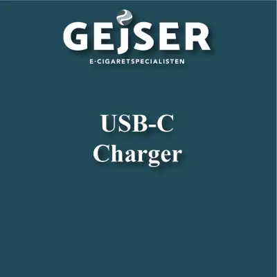 USB-C charger pris: 49.95 