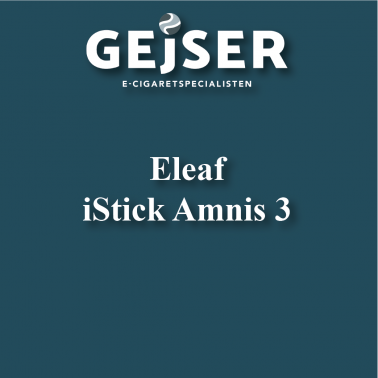 Eleaf - iStick Amnis 3 Kit pris: 279.95 