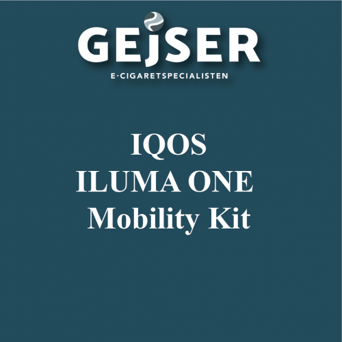 Køb IQOS - ILUMA ONE - Mobility Kit - Opvarmet tobak - GEjSER