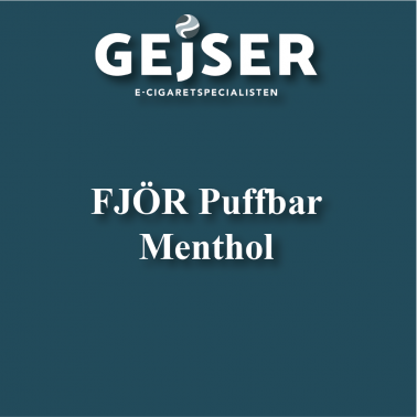 FJÖR  Puffbar - Menthol 20mg pris: 62 