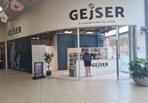 GEjSER e cigaret butik Esbjerg
