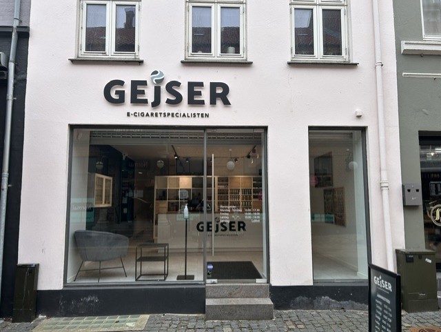 GEjSER e cigaret butik Grenå