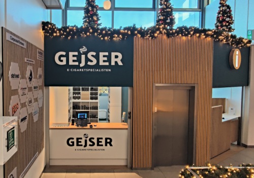 GEjSER e cigaret butik Randers storcenter