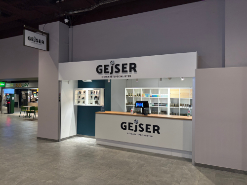 GEjSER e cigaret butik Amager centret