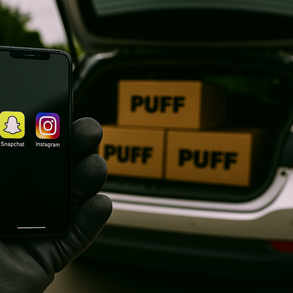Ulovlig salg af Puff Bar 7000 via sociale medier og kiosker